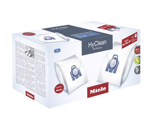 Miele Original Zubehör - Hygiene XXL-Pack GN HyClean 30 / Passend für den Classic C1 / Maximale Lufthygiene / 16 Staubsauger / 4 Motorschutzfilter / 1 HEPA Filter (11798520)