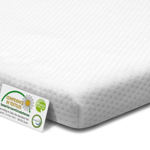 MENDALE Topper 140x200cm Gel Matratzen Topper H2&H3 6cm Hoch Kaltschaum Matratzentopper aus Bequemem Gelschaum, Abnehmbarem Bezug, ÖEko-TEX®, Certipur-US, Reach Zertifiziert (140x200x6)