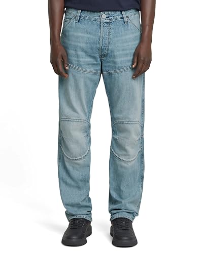 G-STAR Herren Elwood 3D Regular Jeans, Blau (Sun Faded Cloudburst D23699-D536-G339), 34W / 32L