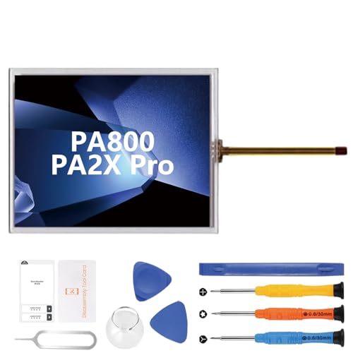 AGCUT Touchscreen für Korg M3 Korg PA800 PA2X Pro Ersatz Display für Korg M3 Korg PA800 PA2X Pro 132 mm x 105 mm 5,7 Zoll Touchscreen Digitalizer mit Reparatur (Schwarz, kein LCD Display)