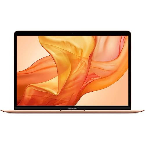 2020 Apple MacBook Air Retina with Intel 1.1 GHz Core i3 chip (13-inch, 8GB RAM, 256GB SSD Storage) Azerty France/Belgium - Gold (Generalüberholt)