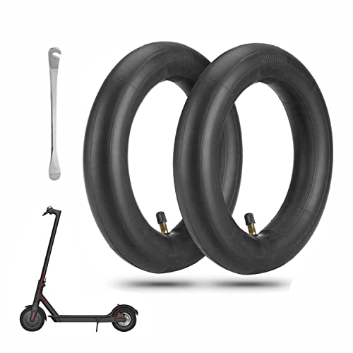 Yungeln 2 Stück 10x2.125 Doppelte Stärke Scooter Schlauch 10 Zoll Ersatzreifen kompatibel für Xiaomi 1S M365 Pro 2 Elektro Scooter