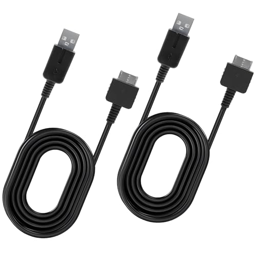 Supecesorio USB Ladekabel für PS Vita 1000, 2 Stück USB-Ladekabel Datenübertragungskabel, 1,2 m / 3,9 FT Datenkabel für PS Vita