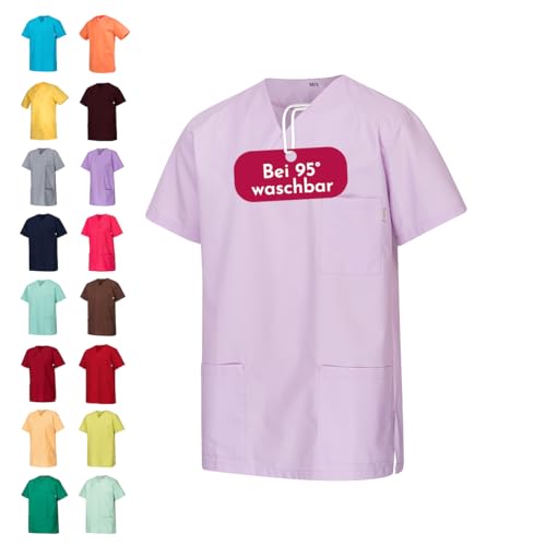 Clinotest Kasack für Damen & Herren – 95°C waschbar, kochfest, formbeständig – Schlupfkasack aus 50% Baumwolle, 50% Polyester – Pflege- und Krankenhausberufsbekleidung, atmungsaktiv & langlebig