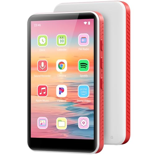 192GB MP3 Player mit Bluetooth und WiFi, Android 13.0, RAM:4GB, 4.0