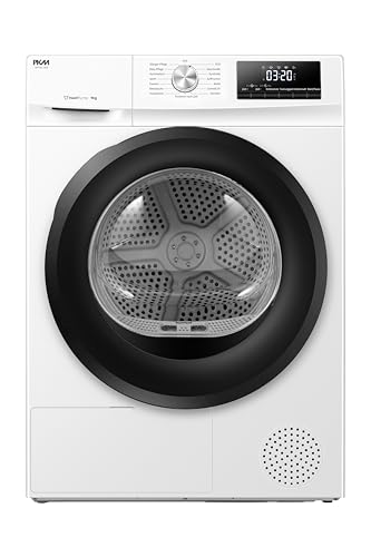 PKM Wärmepumpentrockner WPT09-13DE, 9 kg Kapazität, Energieeffizienzklasse D, 85 cm Höhe, 13 Programme, Kondenstrockner mit Display, 64 dB Geräuschpegel