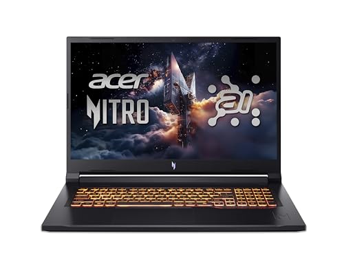 acer Nitro V 17 AI (ANV17-41-R57S) Gaming Laptop, 17