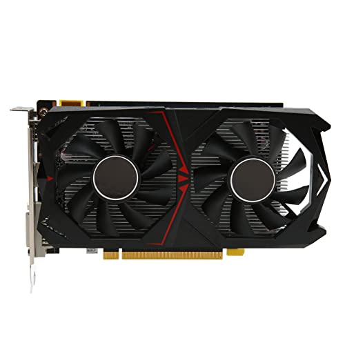 960 2 GB Grafikkarte, GDDR5 HDCP 128 Bit PCI Express 3.0 X16 PC Gaming Video Grafikkarte mit HDMI DP DVI Anschlüssen und Zwei Lüftern, Unterstützt DirectX12