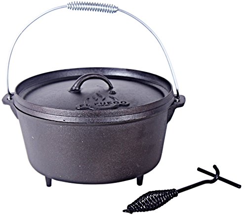 El Fuego Dutch Oven 5,64 L, schwarz