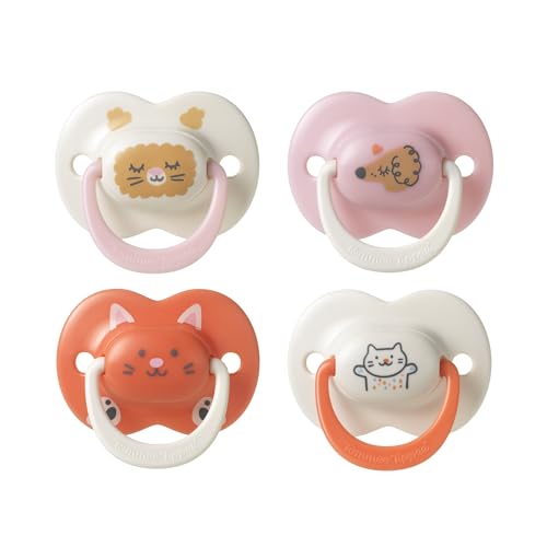 Tommee Tippee Ultimate Fit Schnuller, 18-36 Monate, 4 Stück, kieferorthopädischer Sauger für Babys, symmetrischer Sauger, 100% BPA-freies Silikon, Club House Kollektion