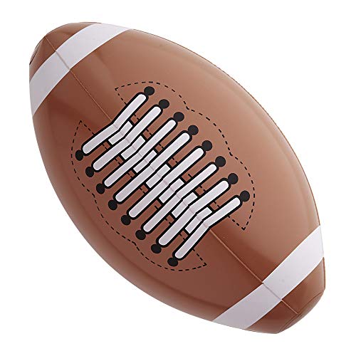 W WIDMANN MILANO Party Fashion 1856A - Aufblasbarer amerikanischer Football, 36 cm, Sportler, Footballspieler, Motto-Party, Karneval