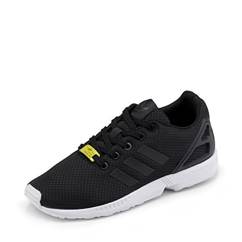 adidas Herren Zx Flux K M21294 Low Top, Schwarz Cblack Cblack Cblack, 36 EU