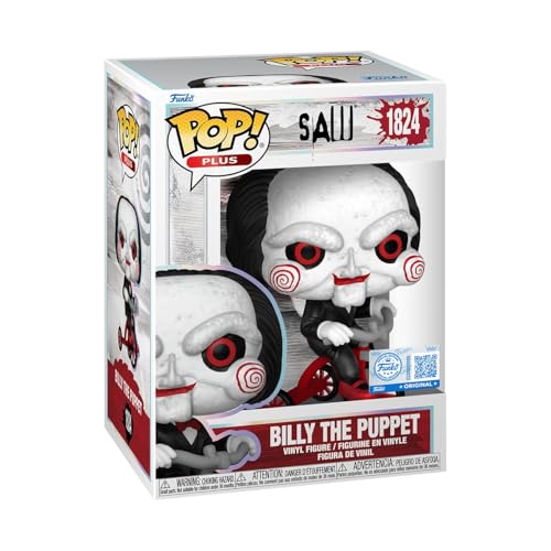Funko Pop! Plus Saw Billy The Puppet Vinyl-Figur, Sammlerstück, Geschenkidee, offizielle Produkte, Spielzeug für Kinder und Erwachsene, Horror-Fans, Modell