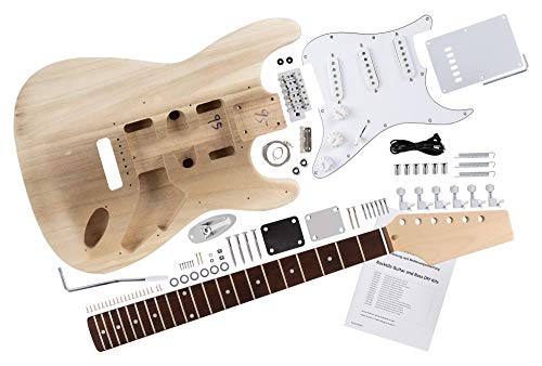 Rocktile DIY Strat Bausatz E-Gitarre -
