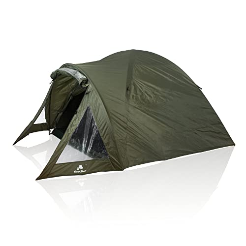 CampFeuer Karpfenzelt Flash für 1-2 Personen | 2000 mm Wassersäule, 3,17 x 2,36 x 1,5 m | Angelzelt für Outdoor und Camping | Anglerzelt, Outdoorzelt, Fischerzelt | Angel Zelt, Trekkingzelt