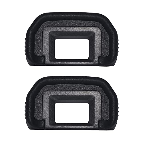 90D Augenmuschel Kamera-Okularsucher für Canon EOS 90D 80D 70D 60D 50D 40D 20D/5D MKII 6D MKII, ersetzt EB & Bubble Wasserwaage Blitzschuh-Abdeckung 2 Stück