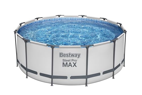 Bestway® Ersatzpool Steel Pro MAX™ Frame Pool, 366 x 122 cm, ohne Zubehör, rund, weiß