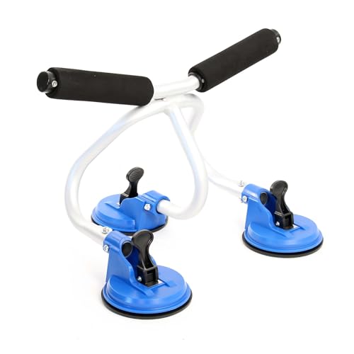 Toboli Ladehilfe für Kajak mit Saugnapf Rollenhalterung bis 100kg, Kajak Roller aus Aluminium, Autodachladehilfe für nahezu alle Fahrzeugtypen geeignet