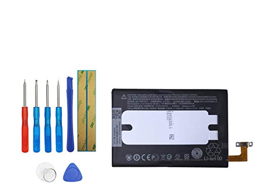 Vvsialeek BOP6B100 Ersatz Akku Kompatibel Für HTC One E8, M8, M8d, M8E, M8E Eye Wie B0P6B100, 35H00214-00M, 35H00214-01M with Toolkit