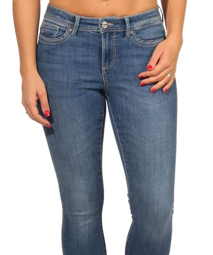 ONLY Female Skinny Jeans ONLWAUW Mittlere Taille Skinny Fit Jeans