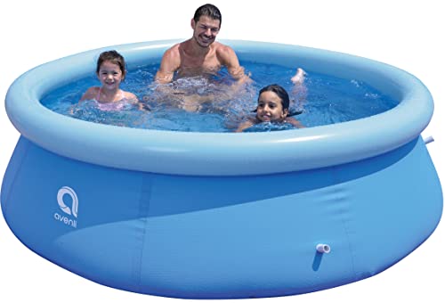 Avenli Pool 244 x 63 cm Family Prompt Set Pool Aufstellpool ohne Pumpe Pool-Set blau Gartenpool rund Schwimmbecken für Familien & Kinder