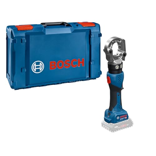 Bosch Professional 18V System Akku Hydraulisches Presswerkzeug GPH 18V-60 (60 kN Crimpkraft, um 340° drehbarer Kopf, inkl. XL-BOXX)