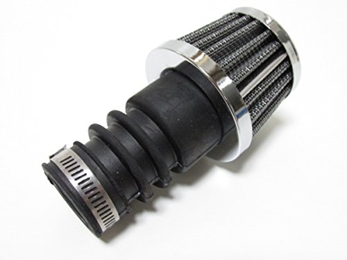 Universal Sport Luftfilter passend für Roller, Mofa & Moped – Tuning Filter, Anschluss 17-30mm passend für Hercules, Puch, Kreidler, Zündapp