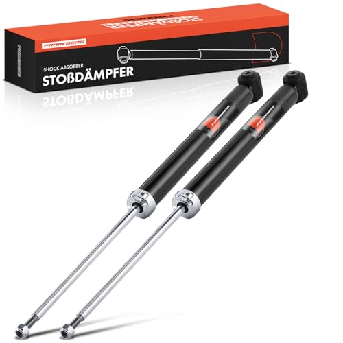 Frankberg 2x Stossdämpfer Stoßdämpfer Hinten Links Rechts 648mm Gasdruck Kompatibel mit Corsa D S07 Punto Evo 199 Grande Punto 199 Replace# 93189036,93189035