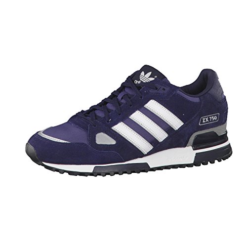 adidas Originals ZX 750, Unisex-Erwachsene Sneaker, Blau (New Navy FTW/White/Dark Navy), EU 44