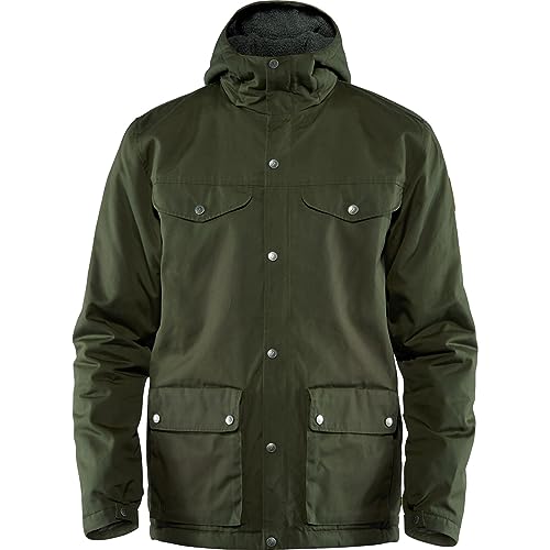 Fjällräven Herren Greenland Winterjacke, Deep Forest, M EU