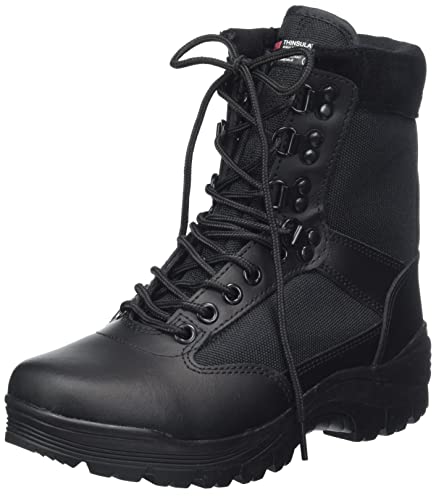 Tactical Boot mit YKK-Zipper,40 EU,Schwarz