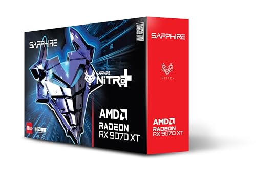 Sapphire Nitro+ AMD Radeon RX 9070 XT OC 16 GB Grafikkarte 16.384 MB GDDR6