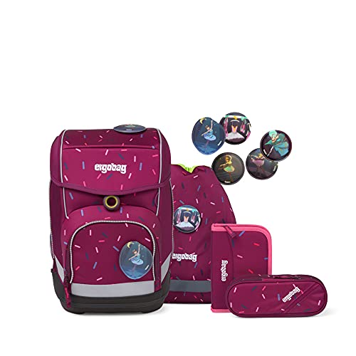 Ranzenfee & Koffertroll GmbH Ergobag Cubo Der NussknackBär Schulranzen Set 5tlg.