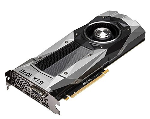 NVIDIA 900-1G411-2520-050 Grafikkarte (GeForce GTX 1070, 8 GB, GDDR5, 256 bit, 7680 x 4320 Pixel, PCI Express 3.0)