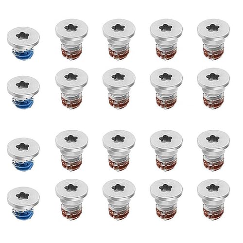 Wjelet 20 Stück Laptop Schrauben Ersatzschrauben für MacBook Pro Retina 13 Zoll A1398 A1425 A1502, Perfekte Lösung für Gehäuse Reparaturen, Passend für Modelle 2012–2015, Hohe Qualität