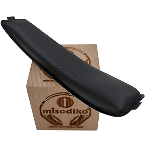 misodiko Stirnband Kit für Logitech G633 G933 G635 G935 G633S G933S Gaming Headset (schwarzes Proteinleder)