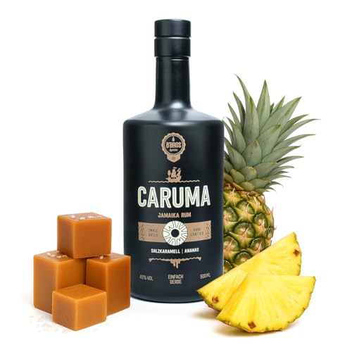 Caruma Rum - Fruchtig & salzig-süß, Handcrafted aus Hamburg | 45% Vol | 500ml