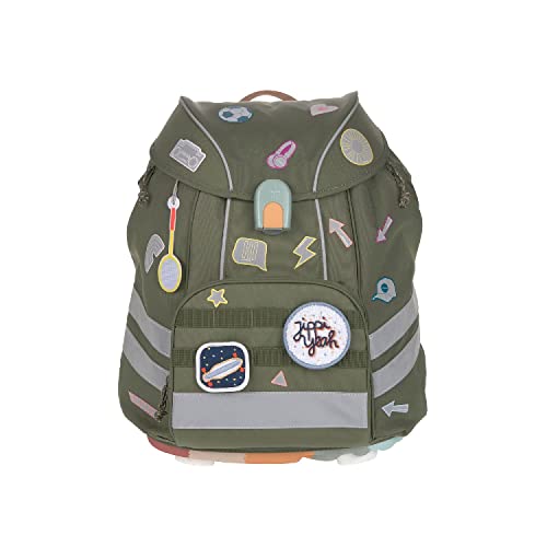 LÄSSIG Reflektierende Aufkleber Schulranzen Rucksack Helm Selbstklebende Sticker - Pimp Your Bag/Reflective Sticker Rainbow