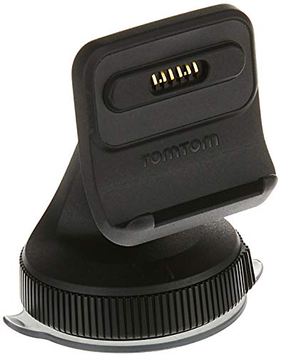 TomTom Click-and-Drive Halterung für die Windschutzscheibe inklusive USB-Autoladegerät und Kabel für ausgewählte 5 und 6 Zoll Modelle (Siehe Kompatibilitätsliste unten)