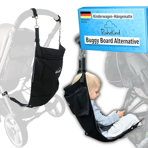 Hängematte für Kinderwagen & Buggys, Kinderwagen Geschwistersitz- Die smarte Alternative zu Geschwisterwagen und Buggy Board