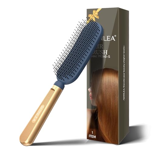 SHINLEA Haarbürste für feines & geschädigtes Haar, reduziert Haarausfall und Haarbruch, antistatisch, Entwirrbürste für Locken, nasse & lange Haare