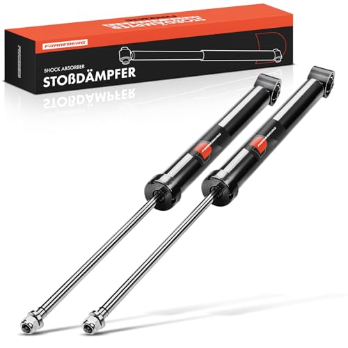 Frankberg 2x Stossdämpfer Stoßdämpfer Hinten Links Rechts 640mm Gasdruck Kompatibel mit Golf IV 1J1 Polo 6C1 6R1 Fabia II 542 Polo 9A 9N Replace# 23890,556268