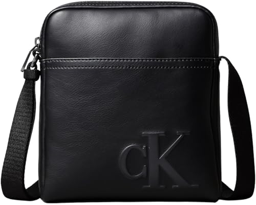 CALVIN KLEIN Herren CK REPORTER LV04D3248G Crossover, Schwarz (Black), Einheitsgröße, Schwarz (Schwarz), One Size