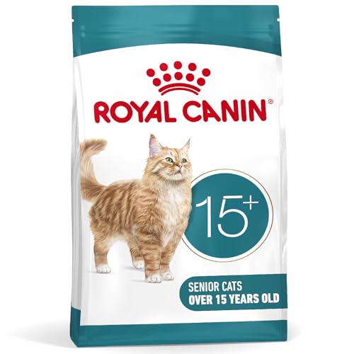 Royal CANIN AGEING 15+ | 2 kg | Trockenfutter für Katzen ab 15 Jahren | Formel mit dem HealthyAge7-Komplex | enthält leicht zu kauen Kroketten