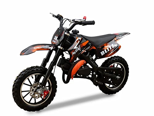 RV-Parts Kindercross Pocketbike Dirtbike Pocket Cross 49cc Kinder Cross Crossbike 708 Orange