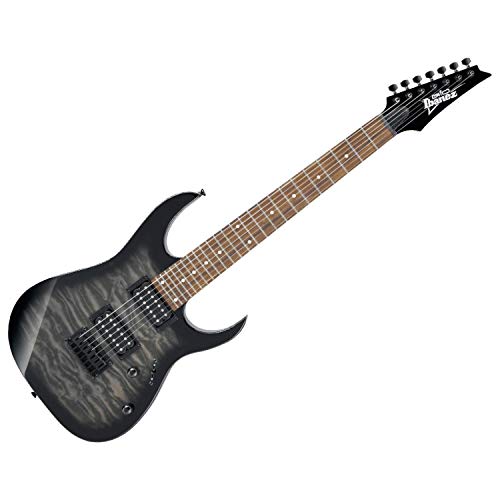 Ibanez Gio GRG7221QA-TKS Transparent Black Sunburst - Ibanez E-Gitarre