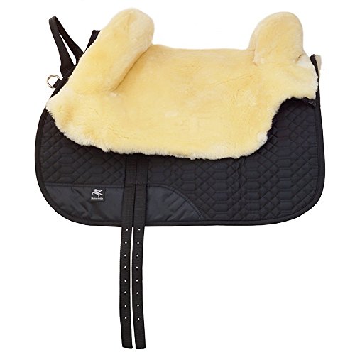 German Riding Fellsattel Ibero Lammfell (Natur)