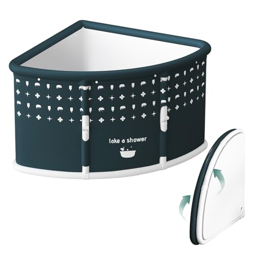 Faltbare Badewanne für Erwach und Kinder, Badewanne zum Heißes Bad, Eisbad, Spa, 55 X 70 X 90 cm