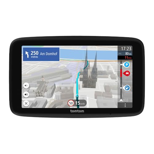 TomTom Pkw Navi GO Navigator 2. Generation (großes 6-Zoll-Display, Stauvermeidung Dank TomTom Traffic, Karten von Europa, Wi-Fi-Updates, Premium Services, einzigartige Magnethalterung)