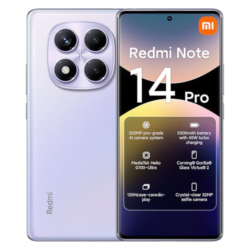 Xiaomi Redmi Note 14 Pro 4G 256GB Aurora Purple